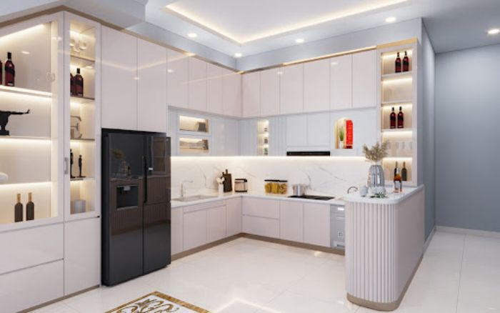8 mẫu nhà bếp đẹp- hiện đại- sang trọng hiện nay