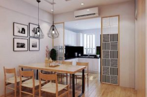 10 mẫu thiết kế phòng bếp chung cư tiện nghi, hiện đại 