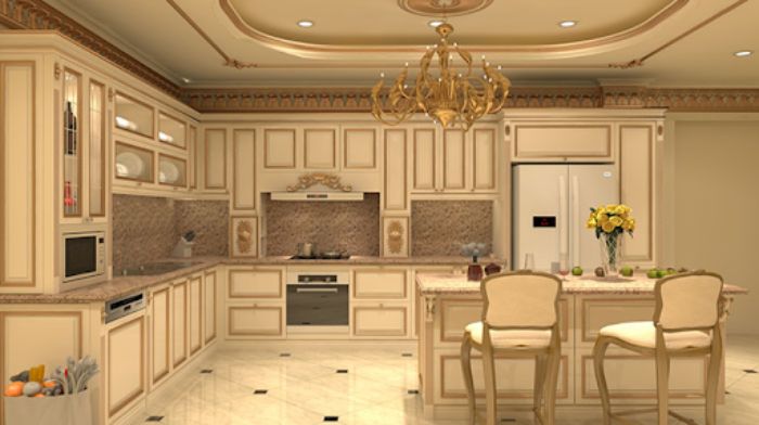 5 Mẫu nhà bếp biệt thự đẹp, đẳng cấp không gian sống