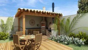 9 mẫu nhà bếp ngoài trời đẹp và thoáng mát 