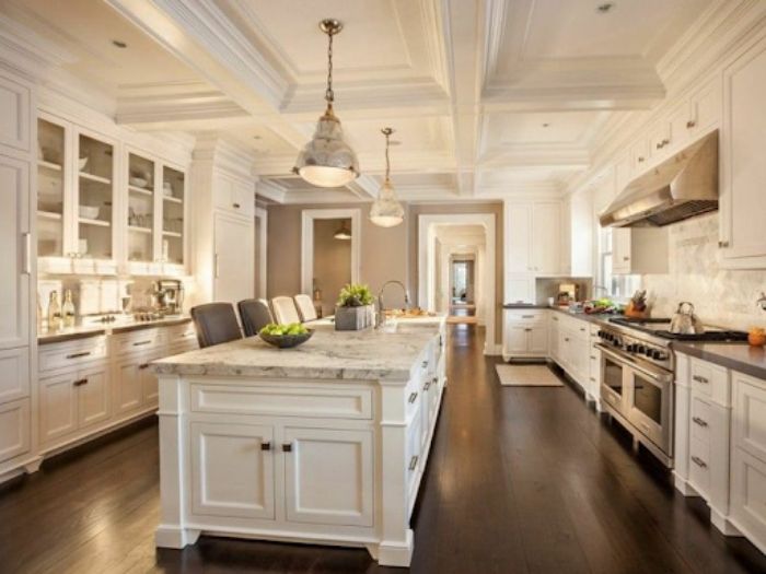 Phòng bếp đẹp hiện đại, sang trọng khi thi công nhà phố