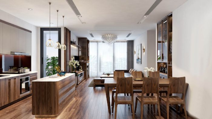 Mẫu bếp đẹp đơn giản