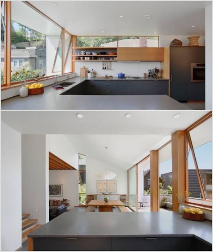 Tiện lợi hơn khi bạn sử dụng căn phòng khi nấu nướng hoặc ăn uống