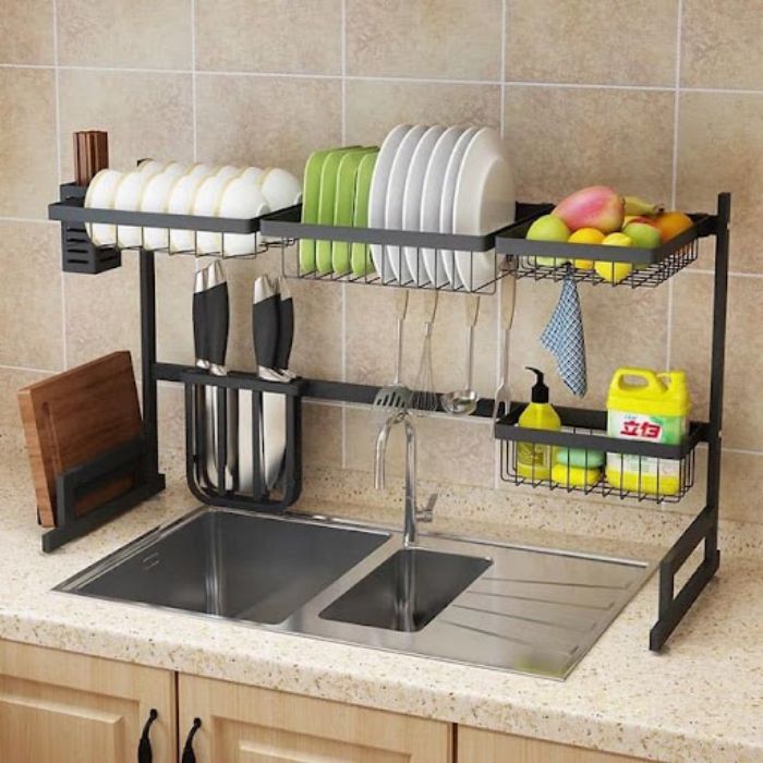 Kệ gia vị dán tường