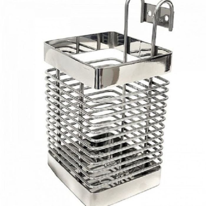 ống đựng đũa, kệ để đũa 1 ngăn Inox 304 cao cấp