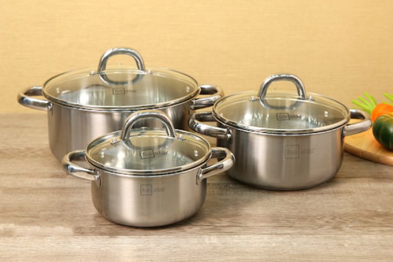 Bộ nồi bếp từ Fivestar