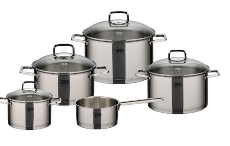 Đáy nồi Elo được thiết kế bằng inox ba lớp rất an toàn