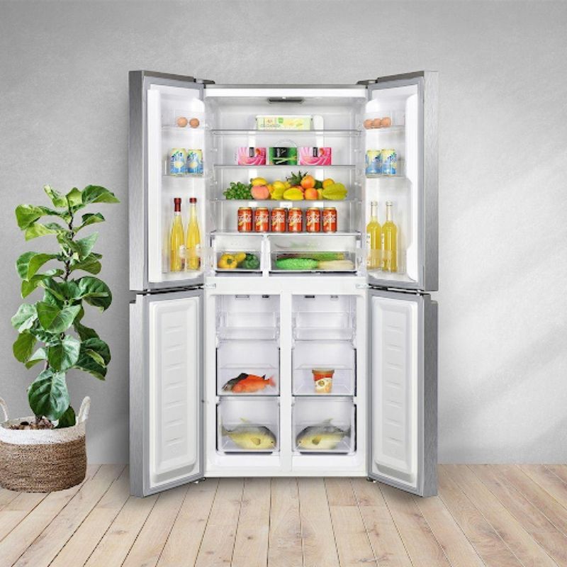 Trước khi di chuyển tủ lạnh lấy tất cả thực phẩm ra khỏi tủ lạnh