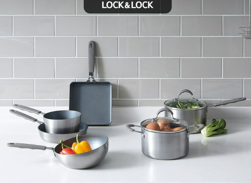 Một số bộ nồi đun bếp từ Lock&Lock giá tốt và chất lượng
