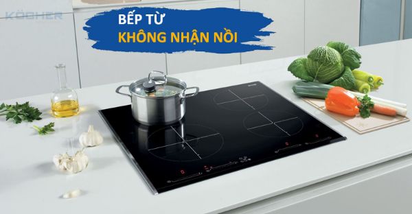 Bếp từ không nhận nồi - Nguyên nhân và cách phục hiệu quả và nhanh nhất