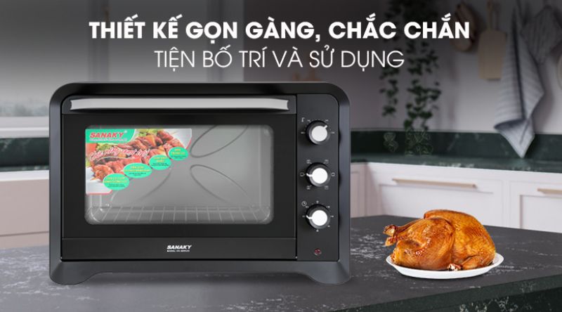 Lò nướng Sanaky LN.VH809S2D