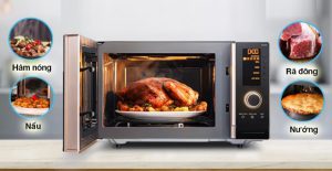 Lò vi sóng có nướng là gì? Lò vi sóng có nướng được không?